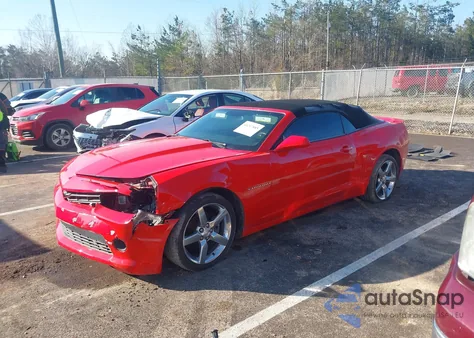 2014 Chevrolet Camaro 1Lt from USA, damaged, VIN 2G1FB3D38E9297258